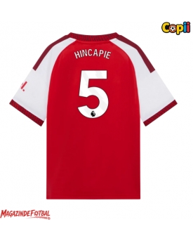 Arsenal Piero Hincapie #5 Echipament de Fotbal Replică 2026-27 Copii Acasa (+ Șorturi)